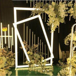 New wedding props geometric luminous door catwalk ceremony pavilion decoration road guide wedding props wedding road guide